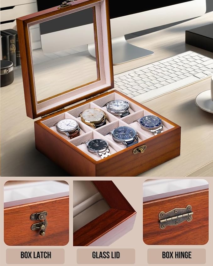 Watch Box, Watch Case for Men Women - Image 3