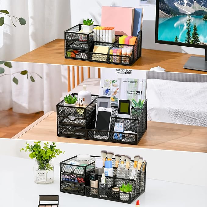 Lavatino Larger Mesh Desk Organizer - Image 2
