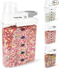 Cereal Storage Container 4Pack, 85oz/2.5L Airtight Food Storage Containers by cnbnd