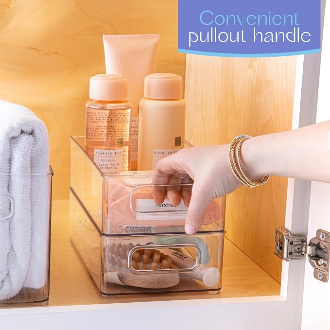 primebox 4 Pack Clear Plastic Organizing Container - Image 4