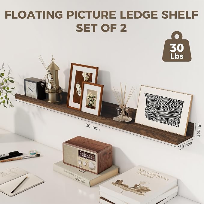 Axeman 30 Inch Floating Shelves - Image 3
