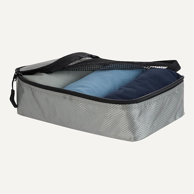 Amazon Essentials 4-Piece Packing Cubes Travel Accessories Set, Luggage - Image 3
