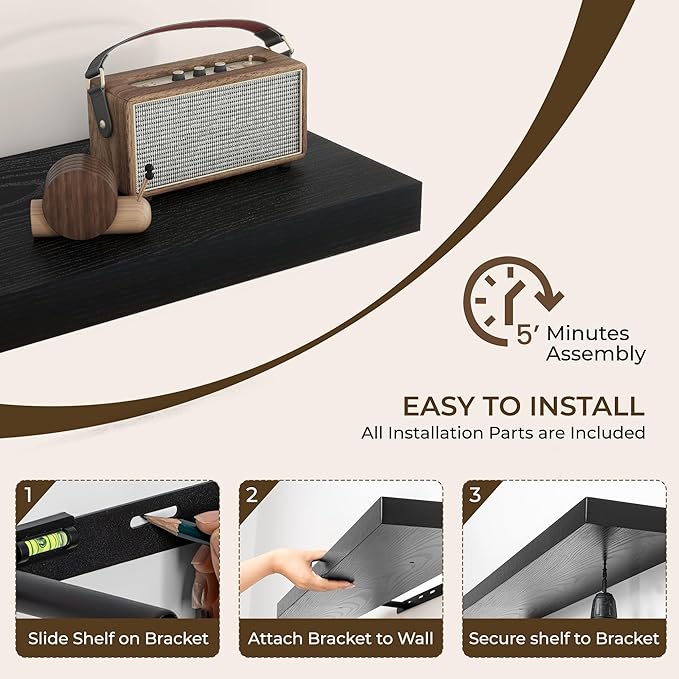 RICHFOCUS 48Inch Floating Shelves - Image 6