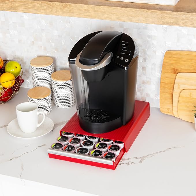 Mind Reader Single Serve Coffee Pod Drawer, 30 Pod Capacity, Countertop - Image 6