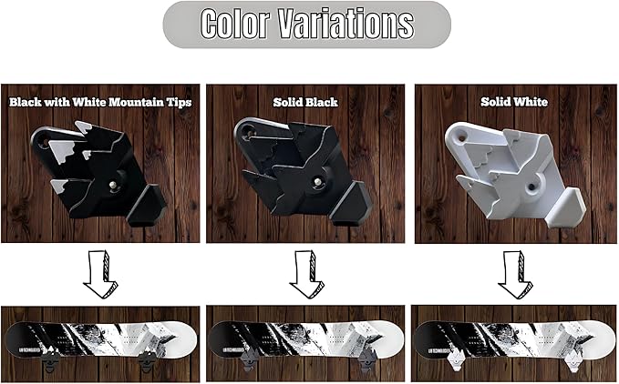 Snowboard Wall Mounts, Fits Any Snowboard, Snowboard Storage Rack, Wall Art - Image 4