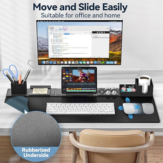 KDD Desk Pad Mat Set, 6 in 1 Mouse Mat - Image 3