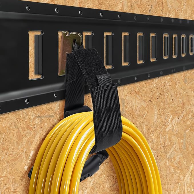 4 Pack Etrack Extension Cord Organizer, E Track, Cables Organized - Image 6