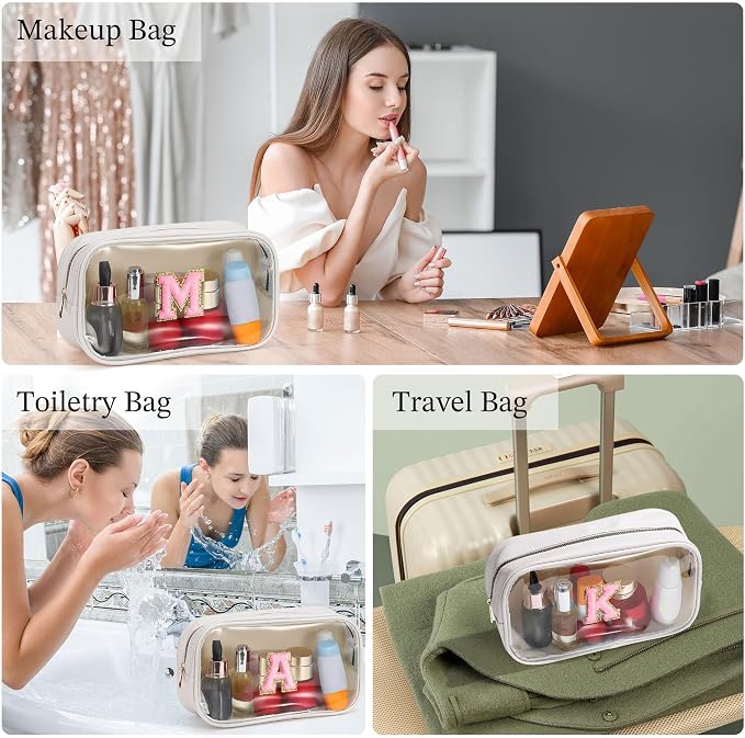 YOOLIFE Initial Birthday Gifts for Kids Travel Toiletry Bag Birthday Gifts for - Image 4