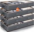 90L Under Bed Storage Containers, Closet Organizers and Storage Bins, Foldable by MoEnergy