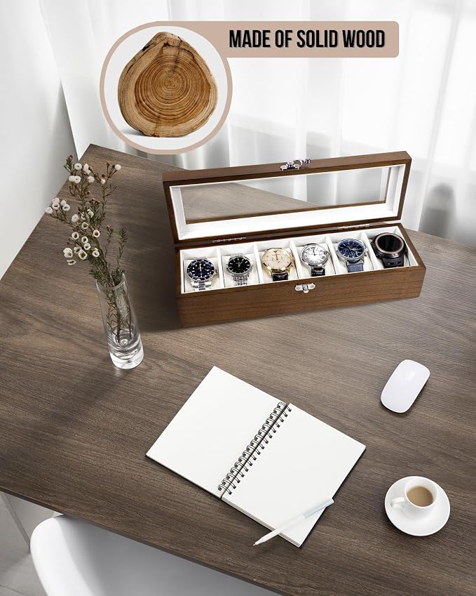 Watch Box, Watch Case for Men Women - Image 7