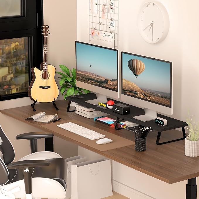 Aothia Large Dual Monitor Stand Riser - Image 7