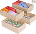 Sorbus Unfinished Wood Crates by Sorbus