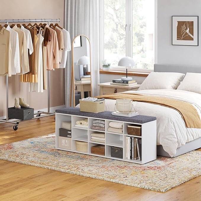 DINZI LVJ Shoe Storage Bench - Image 2