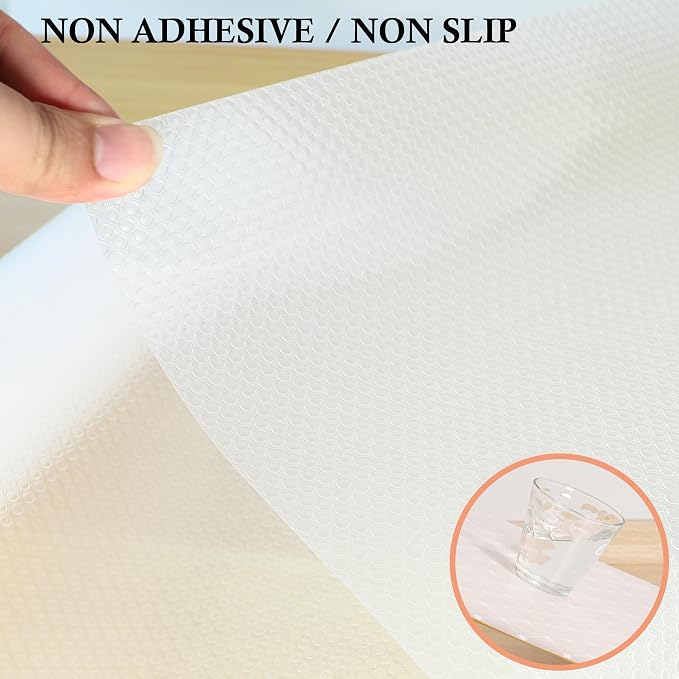 Shelf Liners for Kitchen Cabinets Non Adhesive 20 Inch Wide X 20 Ft Drawer - Image 4