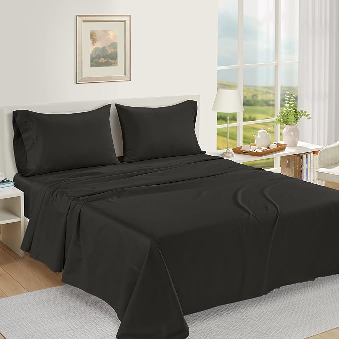 LANE LINEN Pillows Queen Size Set of 2, Soft 100% Egyptian Cotton, Cool & - Image 2