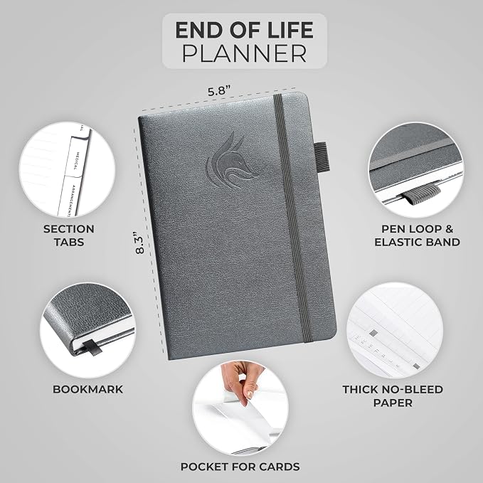 Clever Fox End of Life Planner – Final Arrangements Organizer - Image 2