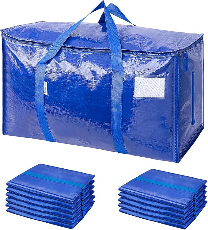 TICONN 12 Pack Extra Large Moving Bags by TICONN
