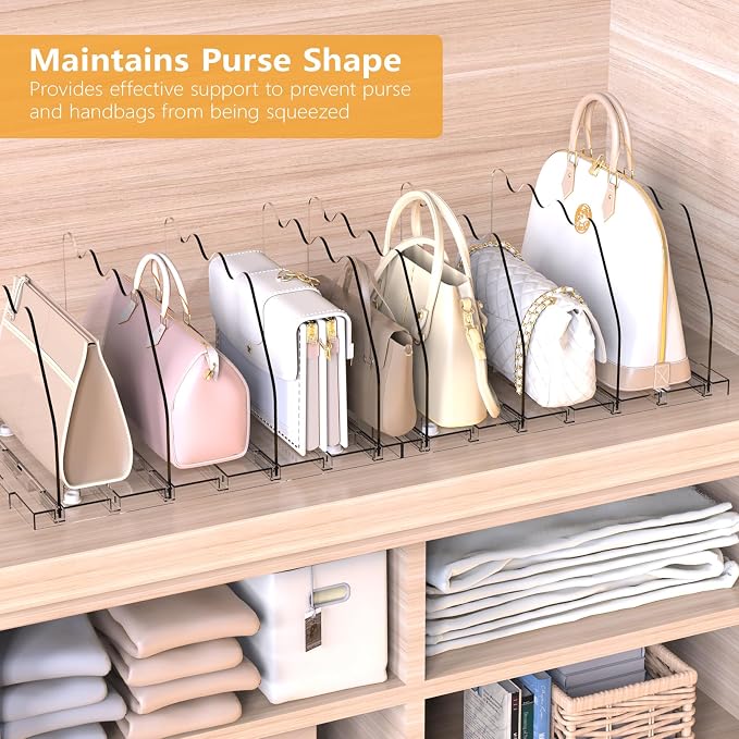 Ronlap Purse Storage Organizer for Closet, 2 Pack - Image 5