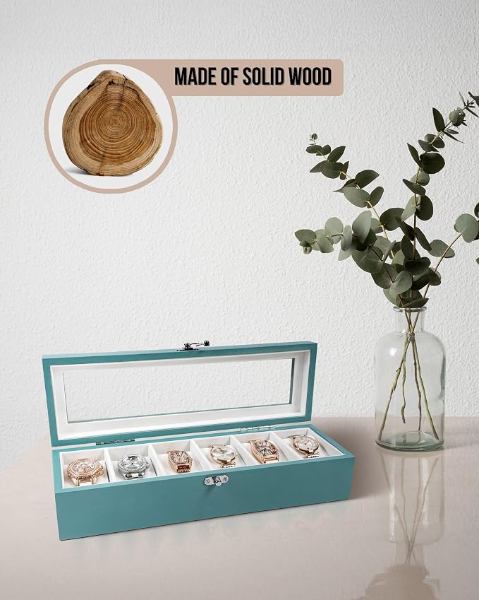 Watch Box, Watch Case for Men Women - Image 7