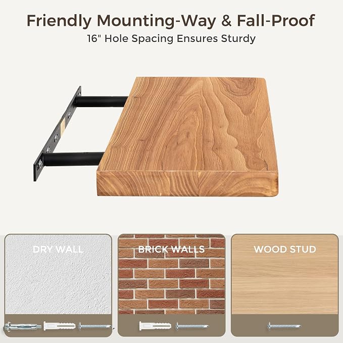 Fun Memories 48 Inch Floating Shelves - Image 7