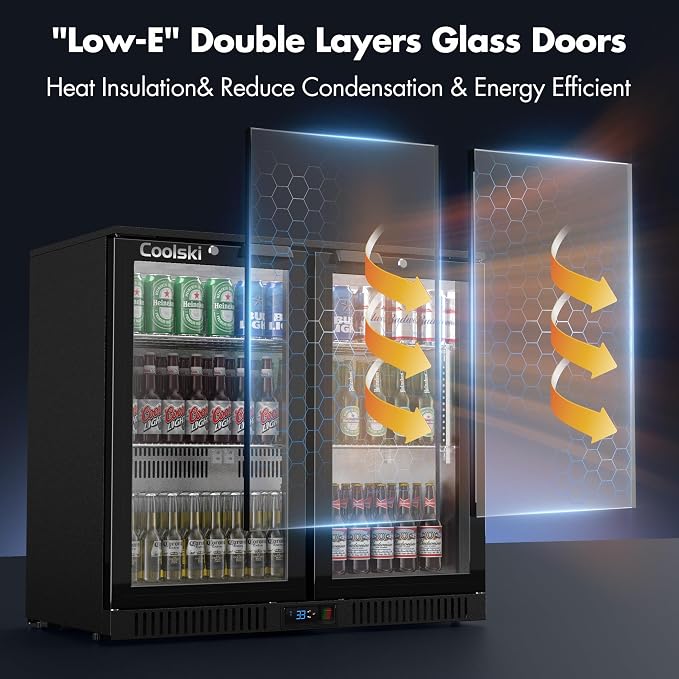 Coolski Back Bar Cooler Commercial Undercounter Refrigerator - Image 8