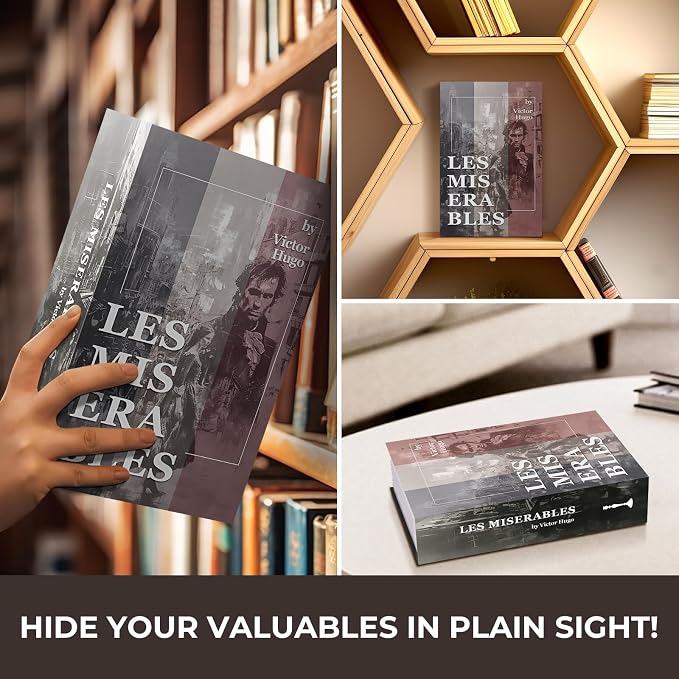 Les Miserables Book Safe, Hidden Compartment - Image 5