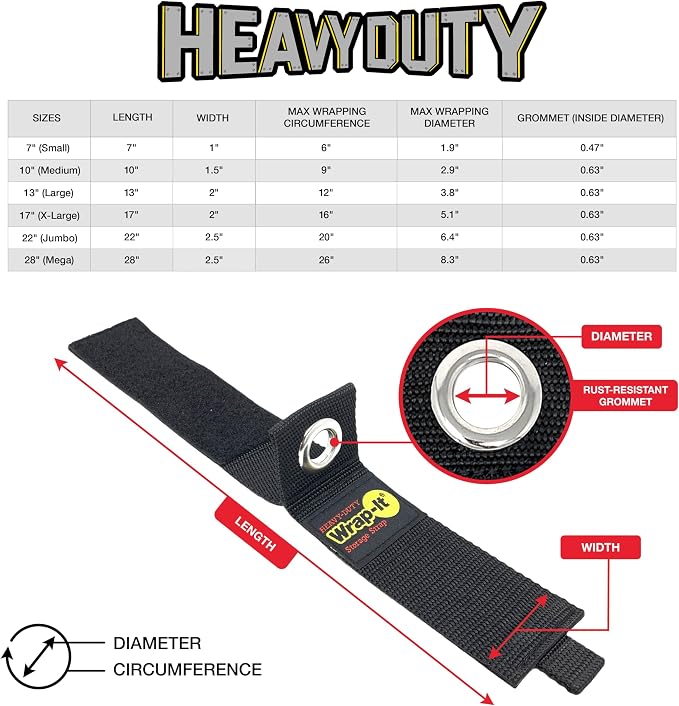 Heavy-Duty Wrap-It Storage Straps - Image 9