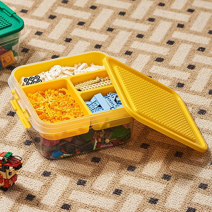 Toys Storage Organizer Bins for Lego, Building Blocks Storage - Image 4