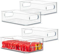 primebox Plastic Food Storage 4 Pack Clear Container Bin by primebox