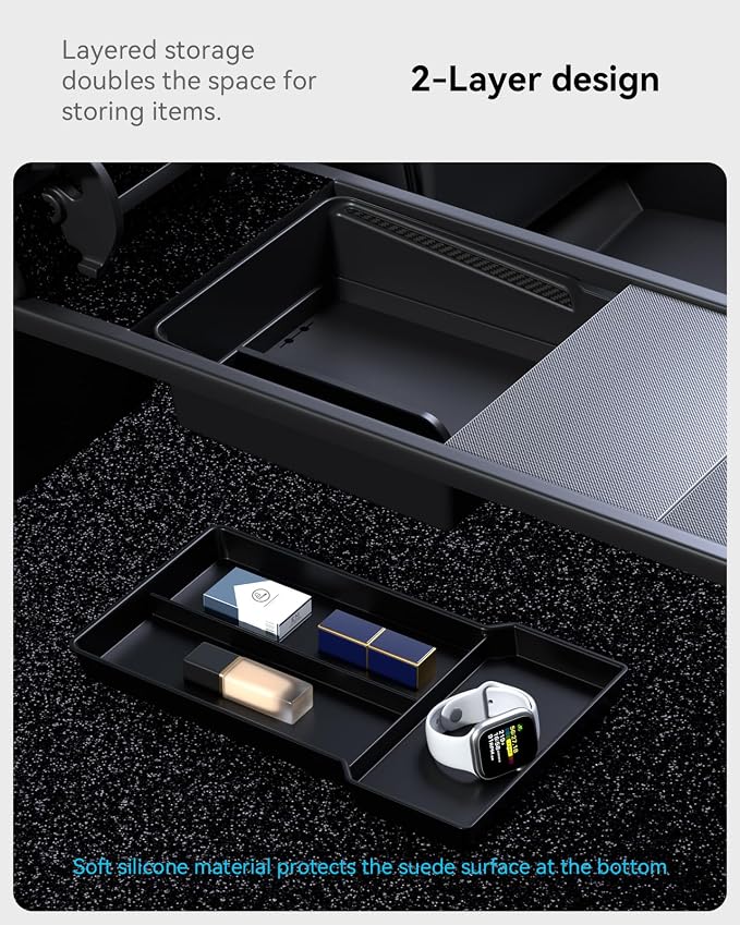 2025 Upgrade Center Console Organizer Tray - Image 5