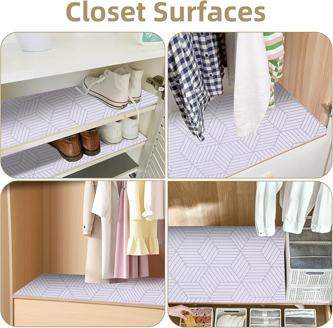 Shelf Liners for Kitchen Cabinets 12in x 30FT, Non Adhesive Cabinet Liner - Image 7