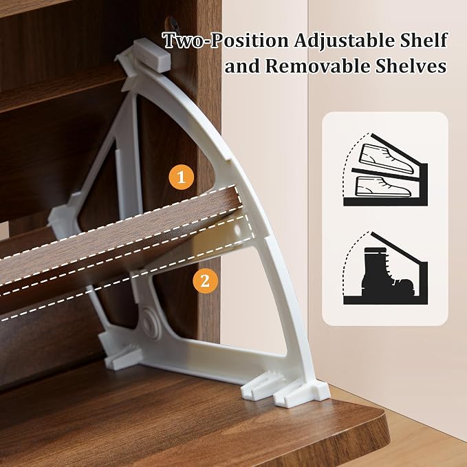 ORRD Shoe Storage Cabinet for Entryway - Image 6