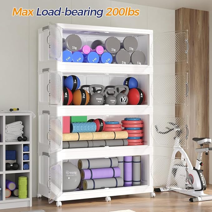 720QT Extra Large Stackable Storage Bins - Image 8