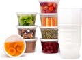 16 oz. Plastic Deli Food Storage Containers by BluShine