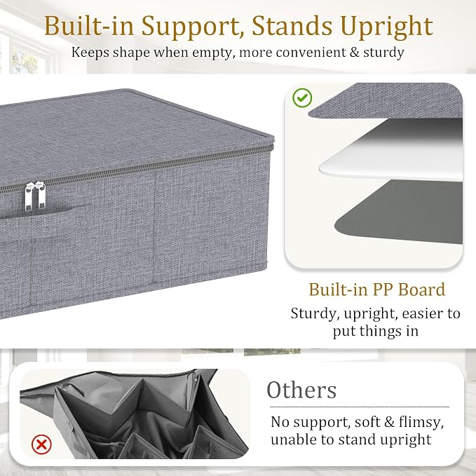 Yawinhe Under Bed Storage Containers - Image 7