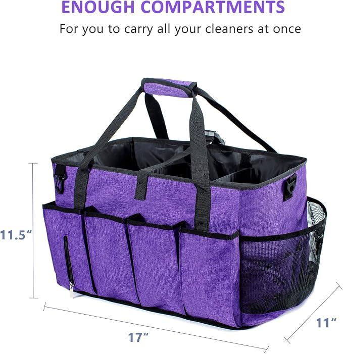 XL Professional Cleaning Caddy for Cleaning Suppliers, Cleaning Organizer - Image 4