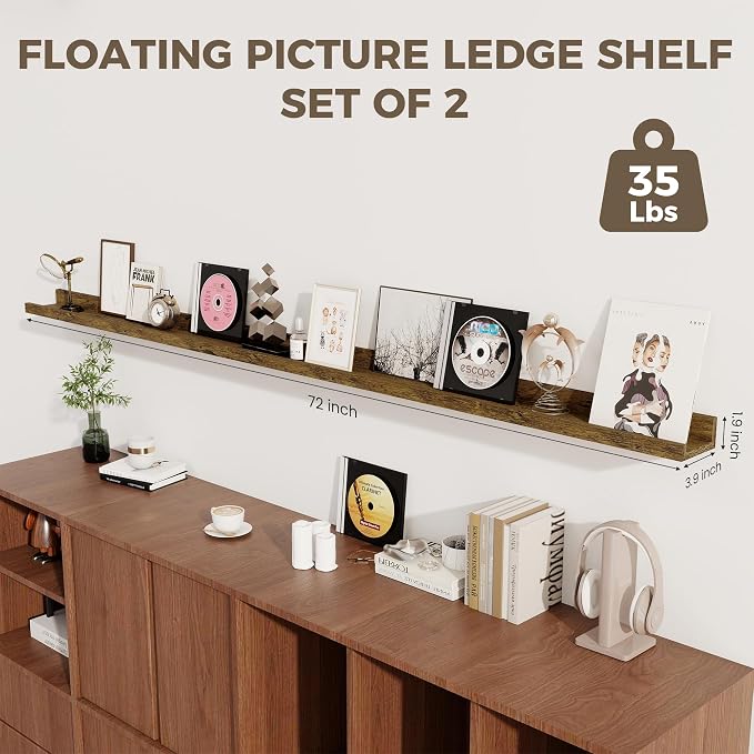 Axeman 72 Inch Floating Shelves - Image 4