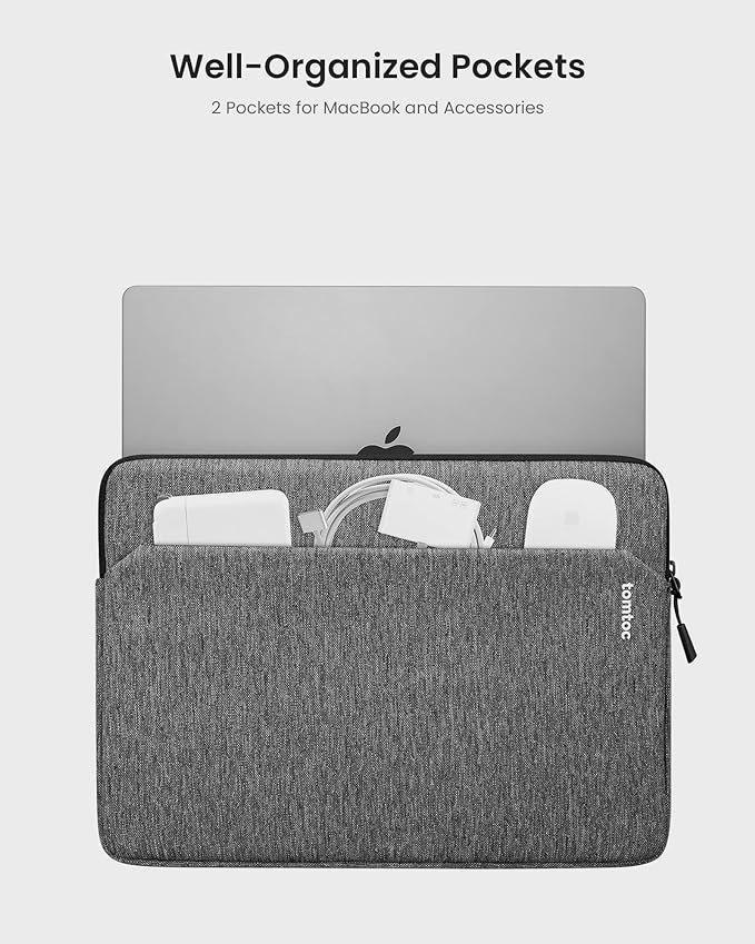 tomtoc Slim Laptop Sleeve for 14-inch MacBook Pro M5/M4/M3/M2/M1 Pro/Max - Image 2