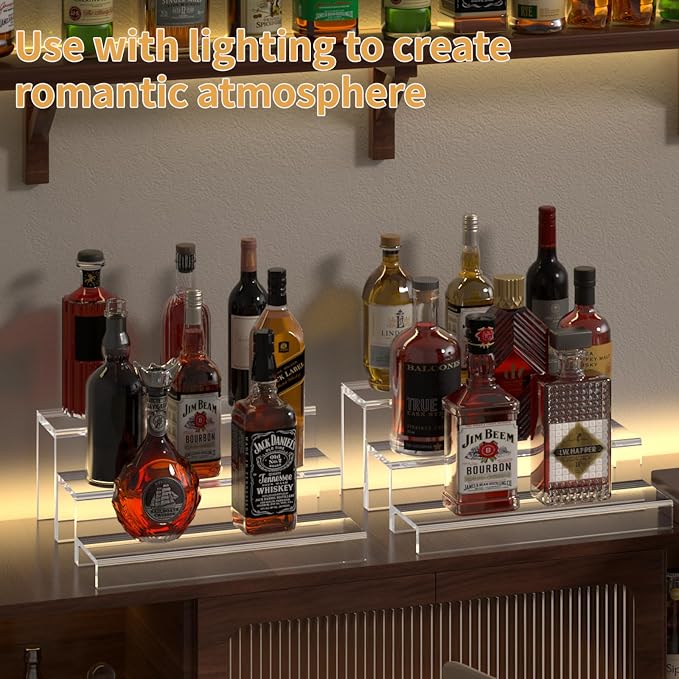 2 Pack Tiers Bar Shelves for Liquor Bottles - Image 6
