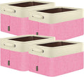 BALEINE 4 Pack Fabric Storage Bins by BALEINE