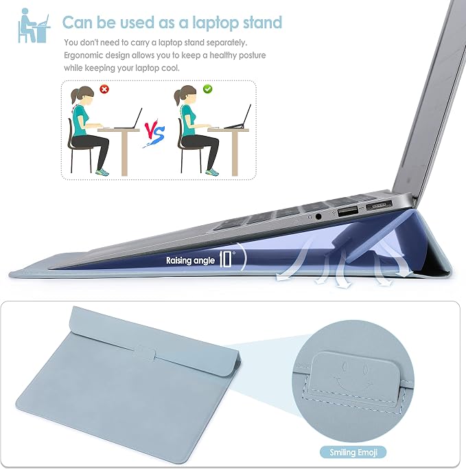 HYZUO 13 Inch Laptop Sleeve Case - Image 3