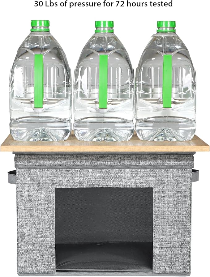 Univivi Fabric Foldable Storage Boxes Large Storage Bins - Image 3