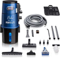 Prolux Professional Shop Blue Wall Mounted Garage Vac, Wet Dry Pick Up by Prolux