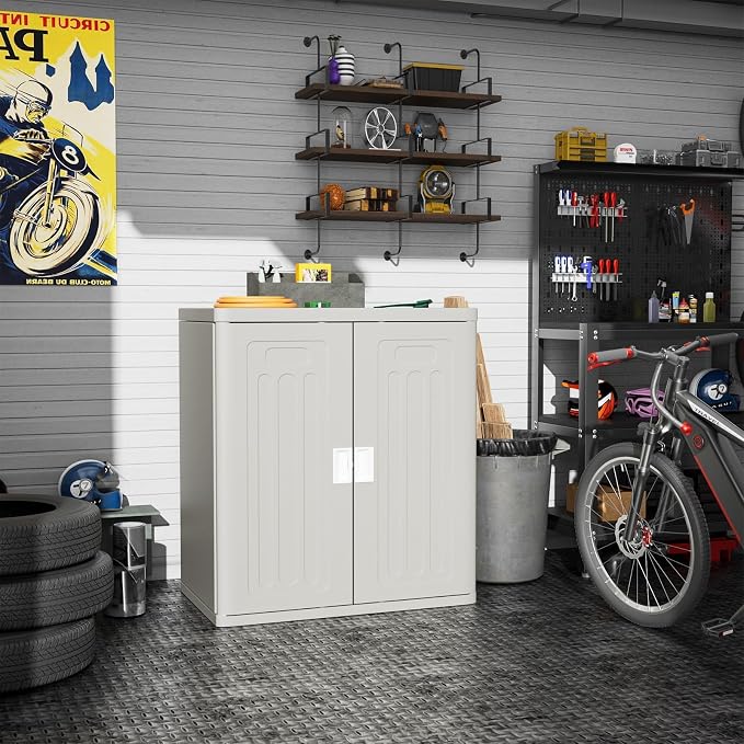 Amopatio Outdoor Storage Cabinet - Image 2