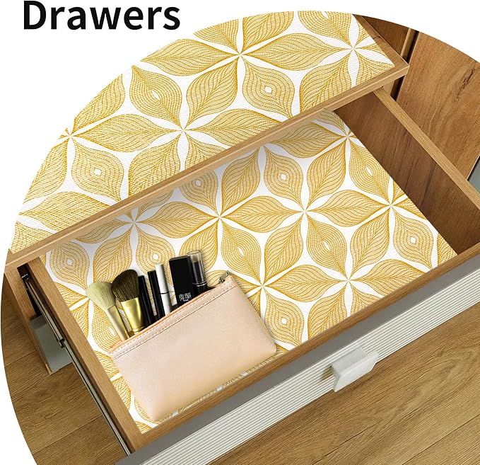 Shelf Liners for Kitchen Cabinets 23.62in x 20FT, Non Adhesive Cabinet Liner - Image 9