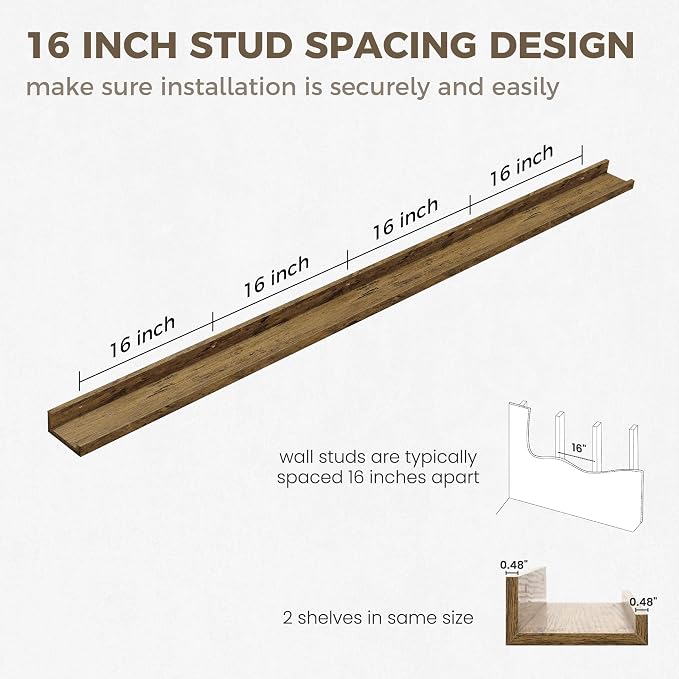 Axeman 72 Inch Floating Shelves - Image 3