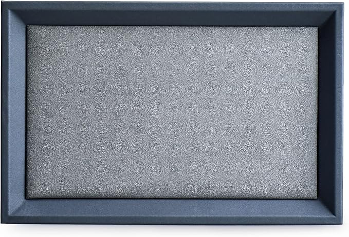 Oirlv Premium Leather Flat Jewelry Tray Jewelry Display Organizer, Valet Tray by Oirlv