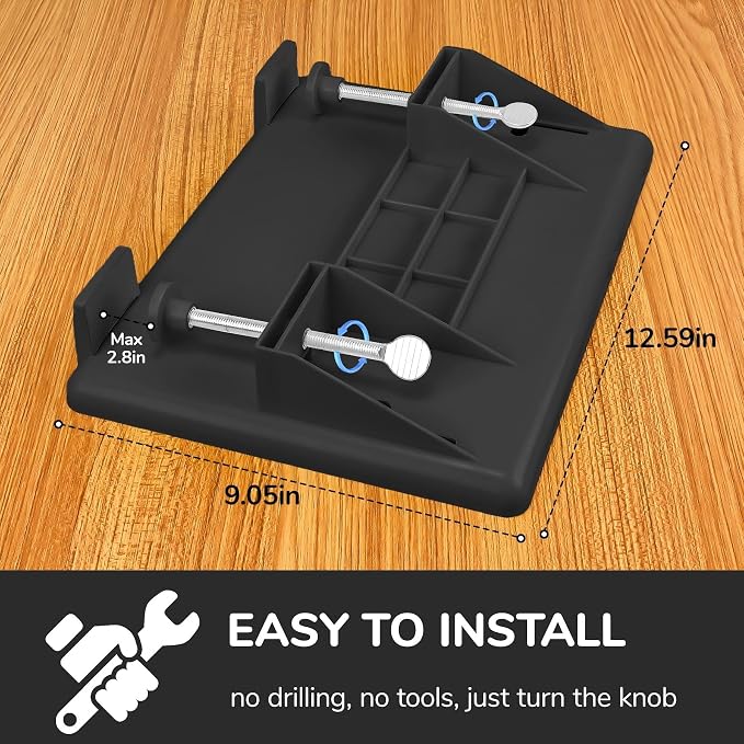 Bedside Shelf for Bunk Beds & Top Bunk, Clip On Nightstand - Image 2
