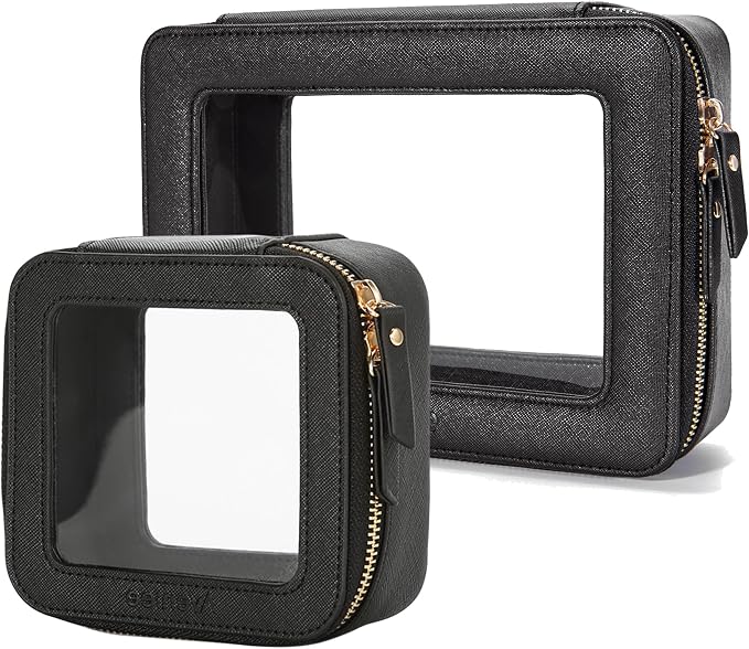 Aveniee Clear Makeup Bag Set by Aveniee
