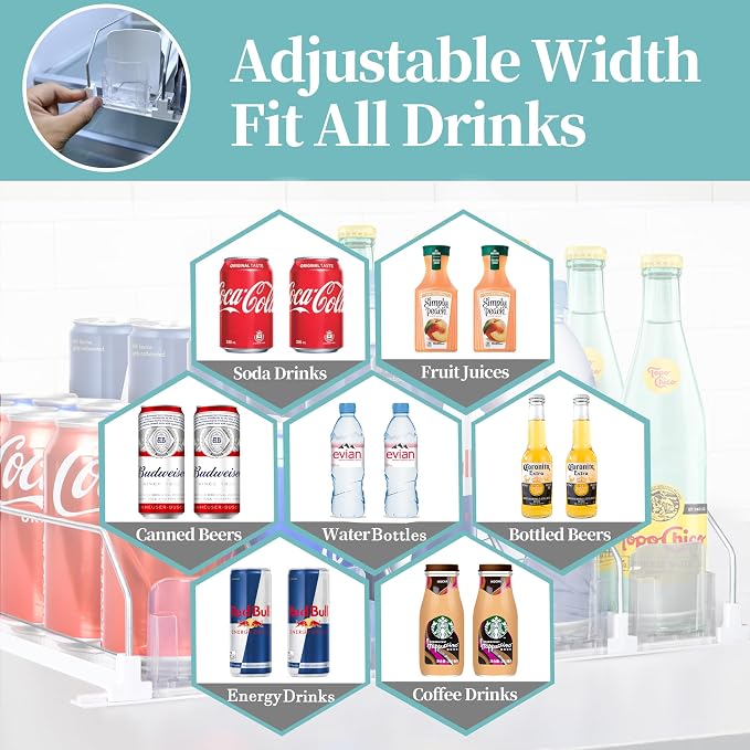 Drink Organizer For Fridge - Image 7